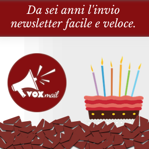 Da sei anni l'invio newsletter facile e veloce