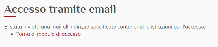 Email Inviata